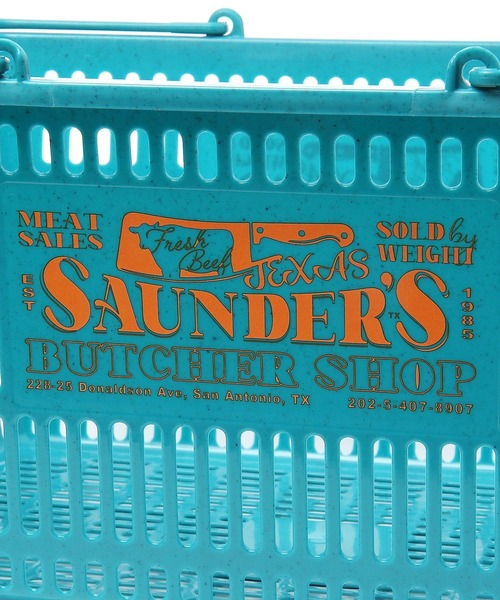 niko and...（ニコアンド）の「オリジナルレジカゴ（収納グッズ・レディース・オフホワイト/アクア・0）」の17枚目の写真