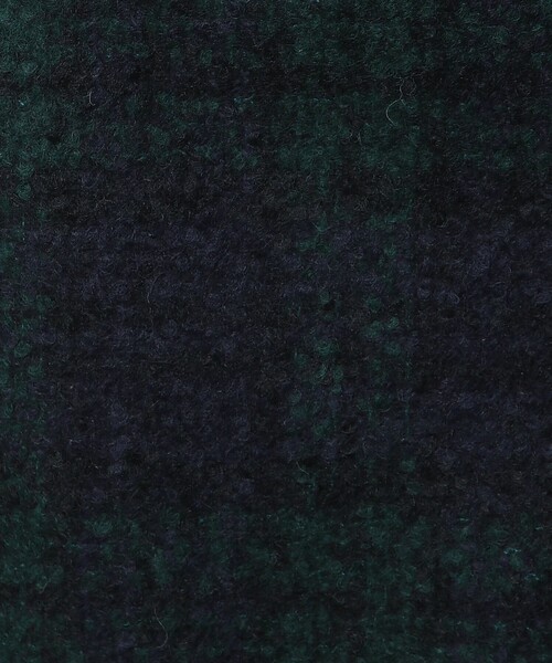 DEICY（デイシー）の「メルトンチェックショートコート（ステンカラーコート・レディース・ネイビー/ベージュ・FREE）」の13枚目の写真