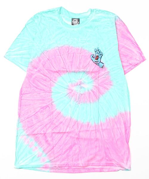 SANTA CRUZ(サンタクルーズ)の「SANTA CRUZ / サンタクルーズ Screaming Hand S/S Regular T-Shirt 半袖 クルーネック ロゴ Tシャツ(Tシャツ/カットソー・メンズ・ホワイト/ブラック/グリーン/ブラック系その他/ダークグリーン/バーガンディー・SMALL/MEDIUM/LARGE/X-LARGE/XX-LARGE)」の5枚目の写真