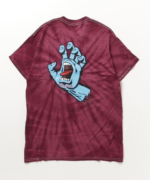 SANTA CRUZ(サンタクルーズ)の「SANTA CRUZ / サンタクルーズ Screaming Hand S/S Regular T-Shirt 半袖 クルーネック ロゴ Tシャツ(Tシャツ/カットソー・メンズ・ホワイト/ブラック/グリーン/ブラック系その他/ダークグリーン/バーガンディー・SMALL/MEDIUM/LARGE/X-LARGE/XX-LARGE)」の11枚目の写真