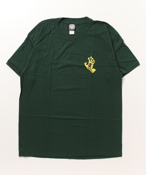 SANTA CRUZ(サンタクルーズ)の「SANTA CRUZ / サンタクルーズ Screaming Hand S/S Regular T-Shirt 半袖 クルーネック ロゴ Tシャツ(Tシャツ/カットソー・メンズ・ホワイト/ブラック/グリーン/ブラック系その他/ダークグリーン/バーガンディー・SMALL/MEDIUM/LARGE/X-LARGE/XX-LARGE)」の13枚目の写真