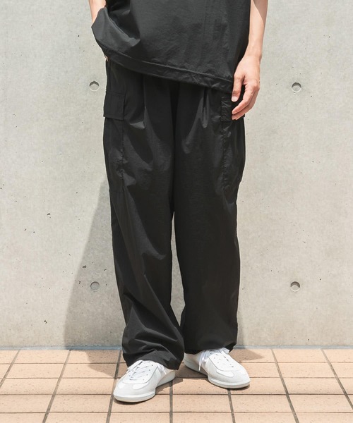 リベイロ 黒 イージーパンツ メンズ libeiro ブラック LIBEIRO pants