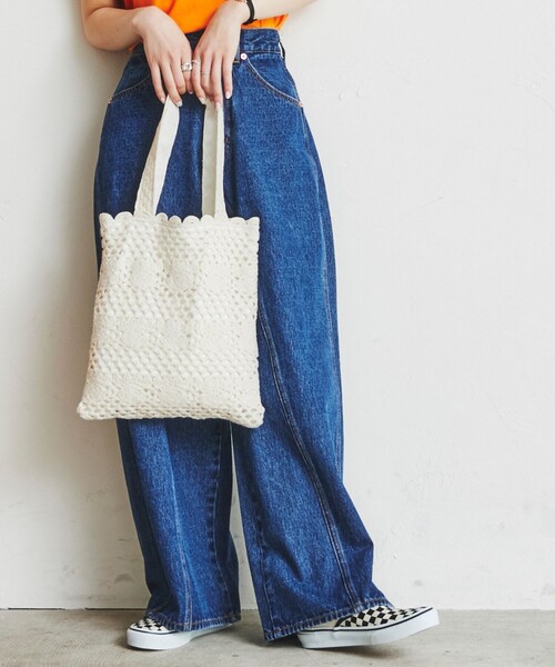 レース編みトートバッグ レディース Women Coen コーエン 公式ファッション通販
