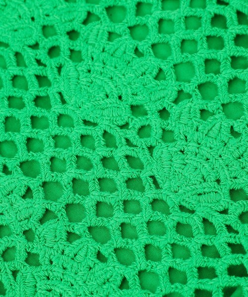 coen（コーエン）の「レース編みトートバッグ（トートバッグ・レディース・ブラック/オレンジ/ナチュラル/ケリー・FREE）」の22枚目の写真