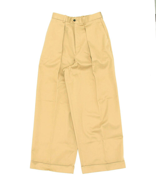 markaware(マーカウェア)の「【MARKAWARE / マーカウェア】PLEATED WIDE TROUSERS(その他パンツ・メンズ・ネイビー/チャコールグレー/ベージュ/ホワイト・2/3)」の3枚目の写真