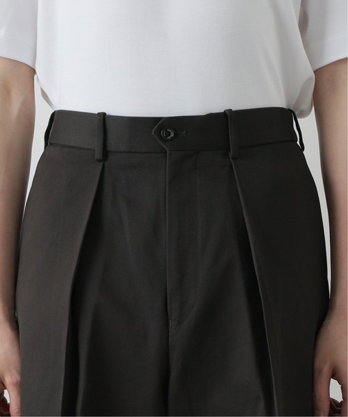markaware(マーカウェア)の「【MARKAWARE / マーカウェア】PLEATED WIDE TROUSERS(その他パンツ・メンズ・ネイビー/チャコールグレー/ベージュ/ホワイト・2/3)」の9枚目の写真