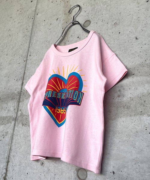 Life Support Products（ライフサポートプロダクツ）の「デイリープリントT（80～150cm）（Tシャツ/カットソー・キッズ・サンドベージュ/グレー系その他/ピンク/キナリ/グリーン/オフホワイト/ホワイト/パープル/グレー/ブルー/レッド/グレー系その他2/ブラック/ベージュ/アイボリー/マスタード/カーキ/ネイビー/オレンジ/チャコール・90/110/130/95/140/120/80/100/150）」の19枚目の写真