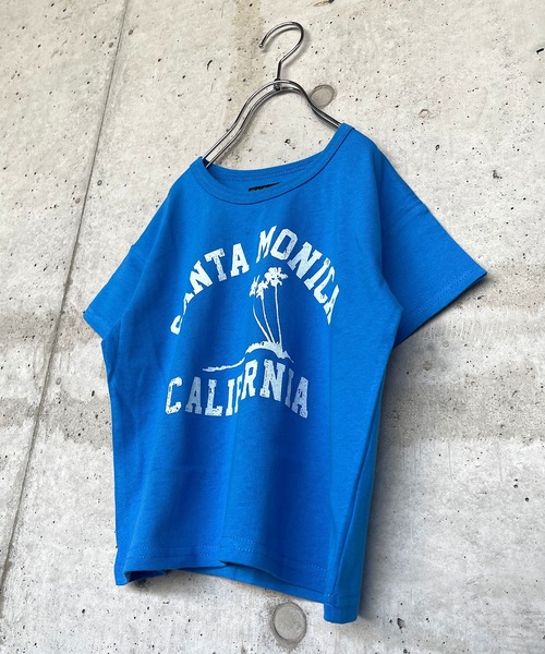 Life Support Products（ライフサポートプロダクツ）の「デイリープリントT（80～150cm）（Tシャツ/カットソー・キッズ・サンドベージュ/グレー系その他/ピンク/キナリ/グリーン/オフホワイト/ホワイト/パープル/グレー/ブルー/レッド/グレー系その他2/ブラック/ベージュ/アイボリー/マスタード/カーキ/ネイビー/オレンジ/チャコール・90/110/130/95/140/120/80/100/150）」の16枚目の写真