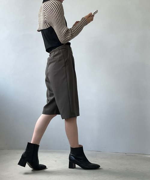 chuclla（チュクラ）の「リブニット ケープボレロ chw22a021（ニット/セーター・レディース・ブラウン・FREE）」の19枚目の写真