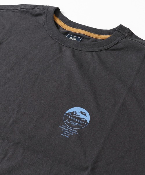 KRIFF MAYER Lady's Collection(クリフメイヤーレディースコレクション)の「裾ラウンドロゴチュニック(Tシャツ/カットソー・レディース・ネイビー/オフホワイト/グリーン/マスタード/カラフル/チャコール・MEDIUM/LARGE)」の10枚目の写真