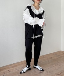 center line ponte pants / センターラインポンチパンツ