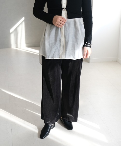 AmiAmi(アミアミ)の「スクエアトゥミュール(パンプス・レディース・ベージュ/ブラック/キャメル/アイボリー/チョコ/ブラック系その他/オートミール・L/LL/M/S)」の18枚目の写真