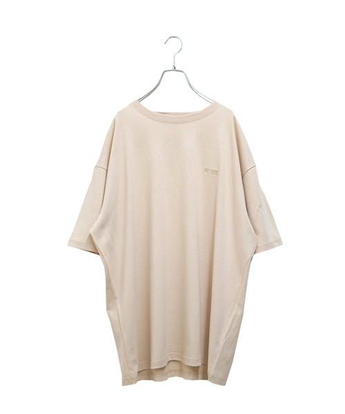 MinoriTY(マイノリティ)の「【MinoriTY】USAコットンTシャツ ビッグシルエット クルーネック 半袖/5分袖 夏服 秋服 メンズ(Tシャツ/カットソー・メンズ・アイボリー/ブラック/グレー/パープル/ベージュ・M/L/XL)」の10枚目の写真