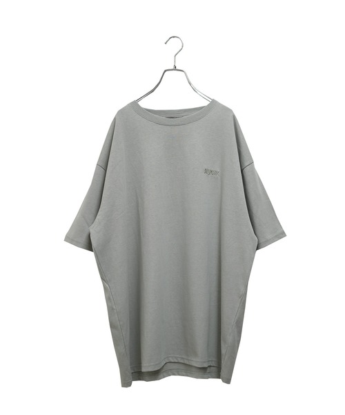 MinoriTY(マイノリティ)の「【MinoriTY】USAコットンTシャツ ビッグシルエット クルーネック 半袖/5分袖 夏服 秋服 メンズ(Tシャツ/カットソー・メンズ・アイボリー/ブラック/グレー/パープル/ベージュ・M/L/XL)」の12枚目の写真