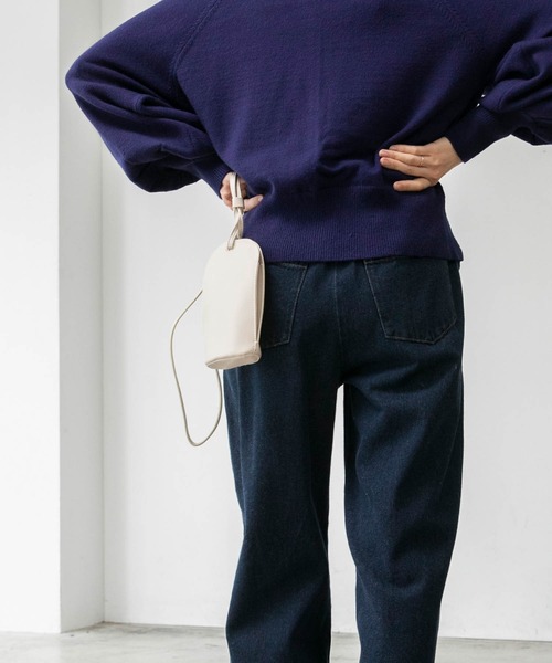 BONLECILL（ボンルシール）の「ラウンドポシェット / マルチミニショルダーバッグ（ショルダーバッグ・レディース・ブラック/ベージュ/ピンク/ライム/アイボリー・FREE）」の19枚目の写真