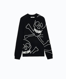 ZADIG&VOLTAIRE（ザディグ　エ　ヴォルテール）の「KENNEDY WS SKULL OUTLINE（ニット/セーター）」