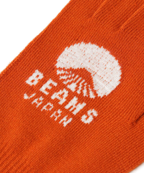 BEAMS JAPAN(ビームス ジャパン)の「tet. × BEAMS JAPAN / 別注 ビームス ジャパン ロゴ グローブ Vol.2 Men(手袋・メンズ・グレー/ブラック/ブラウン/グリーン/ネイビー/オレンジ・ONE SIZE)」の9枚目の写真