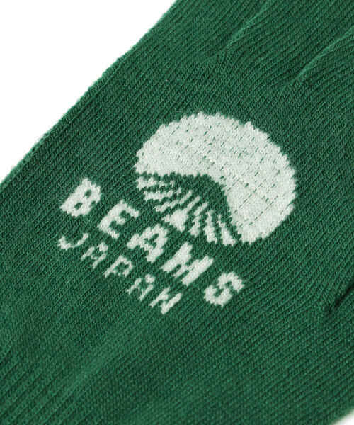 BEAMS JAPAN(ビームス ジャパン)の「tet. × BEAMS JAPAN / 別注 ビームス ジャパン ロゴ グローブ Vol.2 Men(手袋・メンズ・グレー/ブラック/ブラウン/グリーン/ネイビー/オレンジ・ONE SIZE)」の13枚目の写真