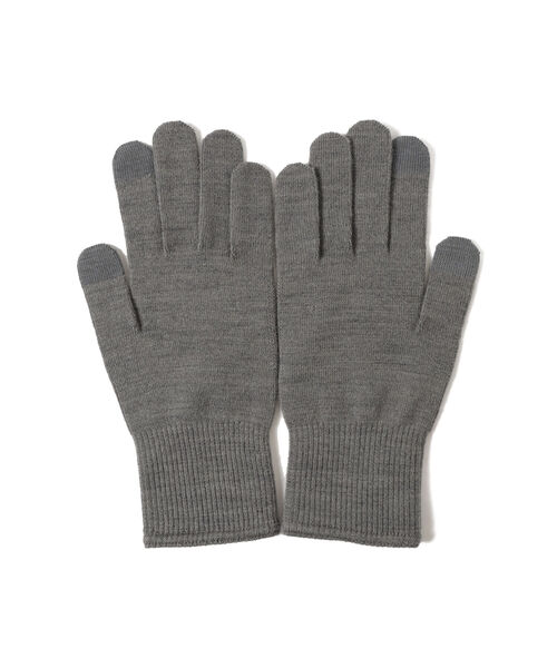 BEAMS JAPAN(ビームス ジャパン)の「tet. × BEAMS JAPAN / 別注 ビームス ジャパン ロゴ グローブ Vol.2 Men(手袋・メンズ・グレー/ブラック/ブラウン/グリーン/ネイビー/オレンジ・ONE SIZE)」の14枚目の写真