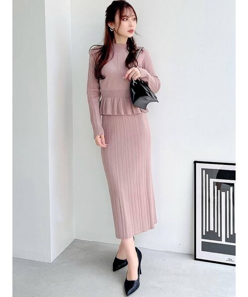 RESEXXY（リゼクシー）の「チェーンハンドルコンパクトバッグ（ハンドバッグ・レディース・ブラック/ブルー/ブラウン・FREE）」の14枚目の写真