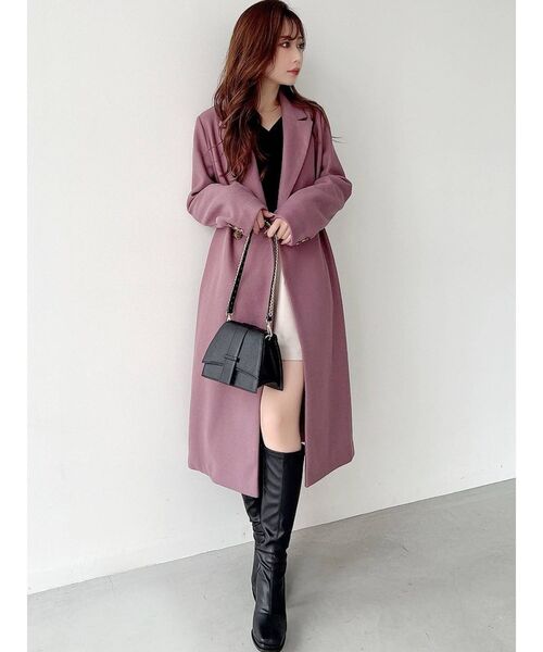 RESEXXY（リゼクシー）の「チェーンハンドルコンパクトバッグ（ハンドバッグ・レディース・ブラック/ブルー/ブラウン・FREE）」の17枚目の写真