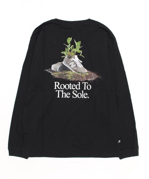 セール】NB Athletics Legacies Graphic Rooted ロングスリーブTシャツ