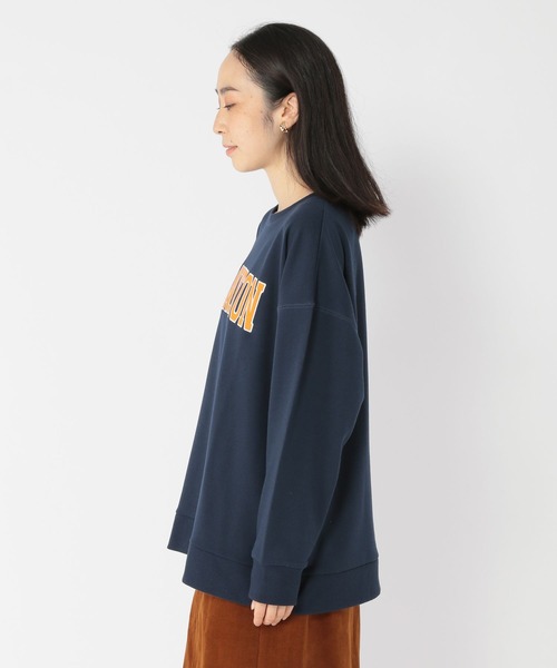 studio CLIP（スタディオクリップ）の「カレッジロゴスエット（スウェット・レディース・ネイビー/ブラウン/グリーン/ボルドー・FREE）」の11枚目の写真