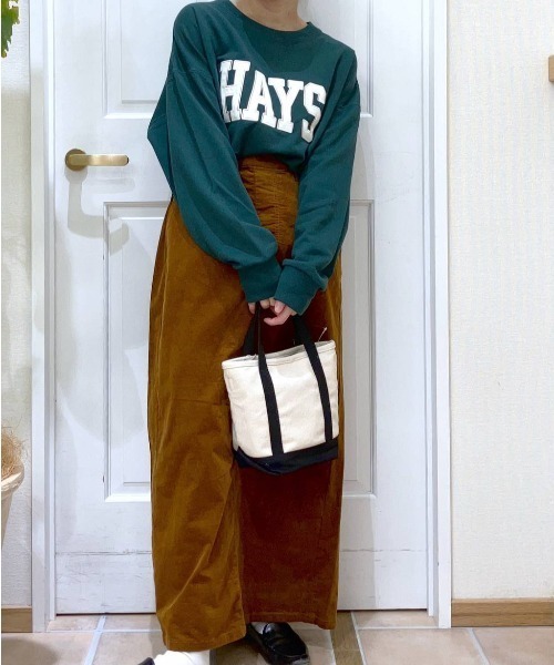 studio CLIP（スタディオクリップ）の「カレッジロゴスエット（スウェット・レディース・ネイビー/ブラウン/グリーン/ボルドー・FREE）」の22枚目の写真