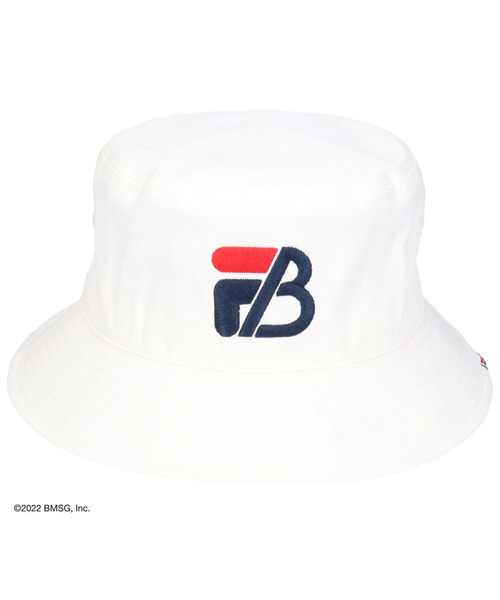 FILA（フィラ）の「【FILA×BE:FIRST】コラボレーション バケットハット 127713504（ハット・メンズ・ホワイト/ブラック・FREE）」の7枚目の写真