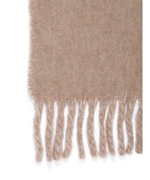 LILY BROWN(リリーブラウン)の「ウールブレンドブークレーストール(ストール/ショール・レディース・ベージュ/アイボリー/ブルー・FREE)」の9枚目の写真