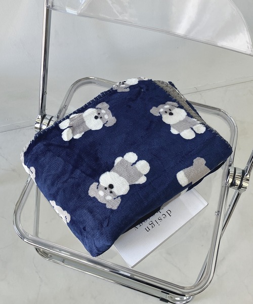 ふわふわアニマルひざ掛け ブランケット（ブランケット）｜AS KNOW AS