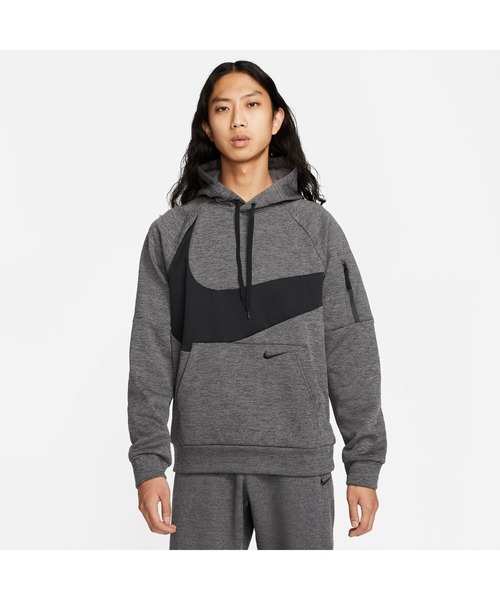 NIKE（ナイキ）の「ナイキ NIKE ナイキ TF スウッシュ プルオーバー L/S フーディ（その他アウター・メンズ・ブラック/グレー/ブルー/ダークグレー/ホワイト・S/M/L/LL/3L）」の4枚目の写真