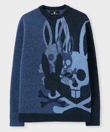 Psycho Bunny（サイコバニー）の「ジャガードバニー クルー
