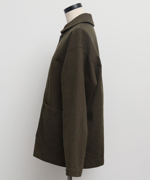 Malle（マル）の「Ｍalle アーミーウール　ワークジャケット（その他アウター・レディース・カーキ・FREE）」の16枚目の写真