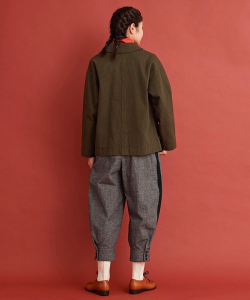 Malle（マル）の「Ｍalle アーミーウール　ワークジャケット（その他アウター・レディース・カーキ・FREE）」の22枚目の写真