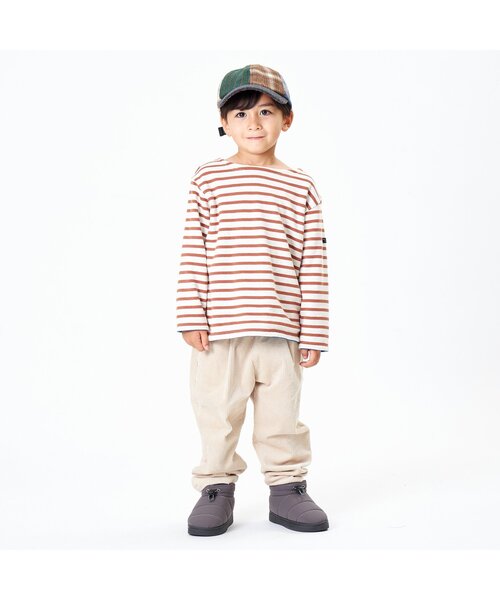 F.O.KIDS（エフオーキッズ）の「パッチワークキャップ（キャップ・キッズ・チェック/ベージュ/インディゴブルー・50/54/58）」の7枚目の写真