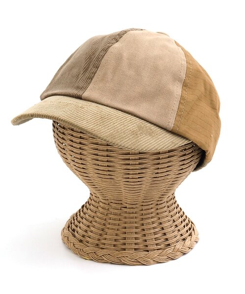 F.O.KIDS（エフオーキッズ）の「パッチワークキャップ（キャップ・キッズ・チェック/ベージュ/インディゴブルー・50/54/58）」の10枚目の写真