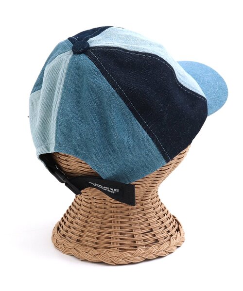 F.O.KIDS（エフオーキッズ）の「パッチワークキャップ（キャップ・キッズ・チェック/ベージュ/インディゴブルー・50/54/58）」の14枚目の写真