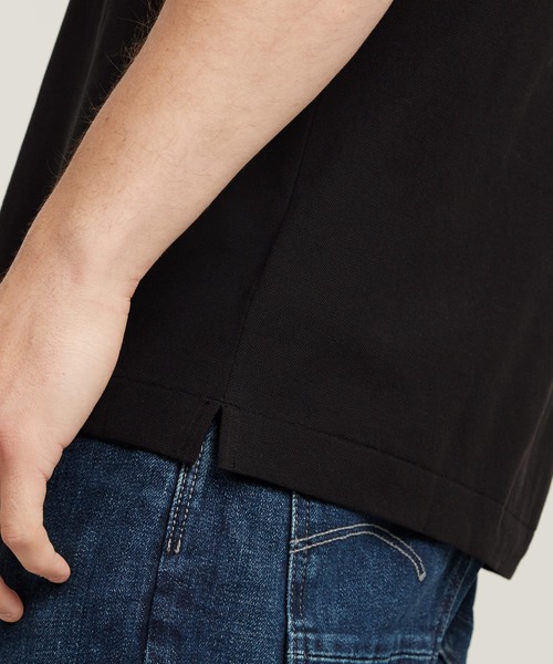 G-STAR(ジースター)の「DUNDA SLIM POLO/ベーシックデザインワンポイントロゴポロシャツ(ポロシャツ・メンズ・ネイビー/ホワイト/ダークブラック・SMALL/MEDIUM/LARGE/X-LARGE/X-SMALL)」の16枚目の写真