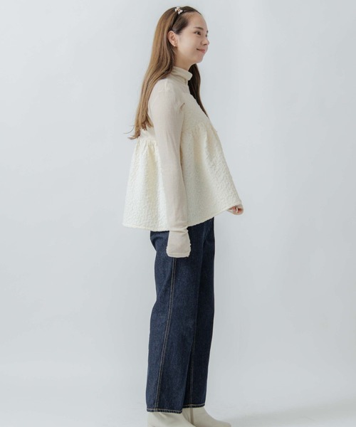 flower（フラワー）の「アイシービスチェ（ベスト・レディース・アイボリー/ブラック・FREE）」の14枚目の写真