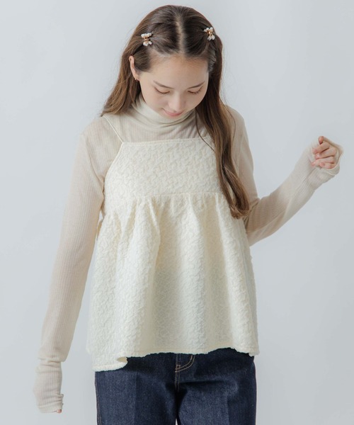 flower（フラワー）の「アイシービスチェ（ベスト・レディース・アイボリー/ブラック・FREE）」の17枚目の写真