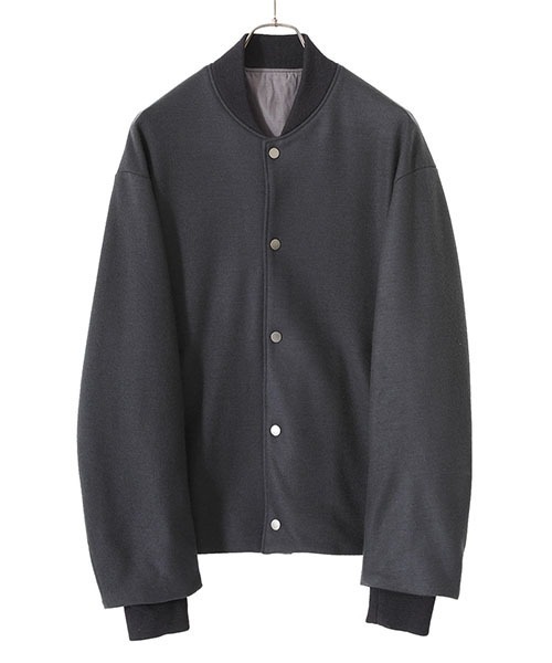 最安値　美品 uru 　別注　WOOL PONCH STADIUM JACKET 別注 WOOL PONCH - STADIUM JACKET 美品 uru 別注 WOOL PONCH STADIUM