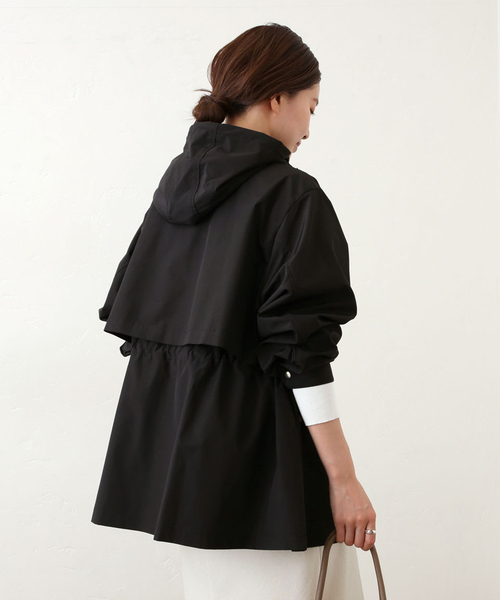 IENA ウェザーフードブルゾン　ナチュラル　38 IENA（イエナ）の「ウェザーフードブルゾン（ブルゾン）」 - WEAR