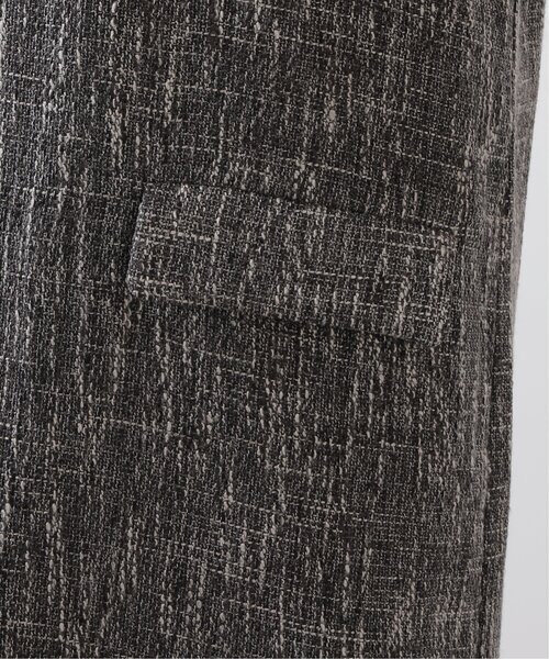 frames RAY CASSIN（フレームスレイカズン）の「ミックスツイードVネックワンピース（ジャンパースカート・レディース・ブラック/キナリ/ベージュ・FREE）」の13枚目の写真