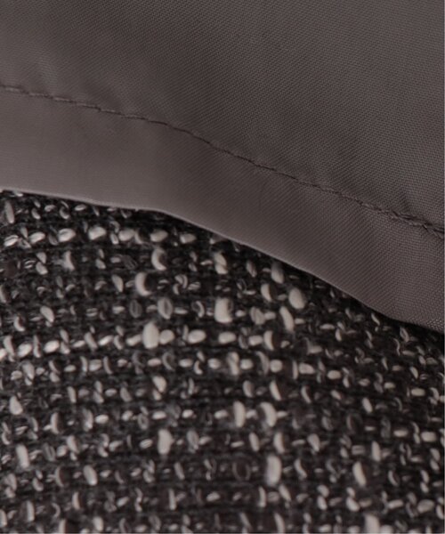 frames RAY CASSIN（フレームスレイカズン）の「ミックスツイードVネックワンピース（ジャンパースカート・レディース・ブラック/キナリ/ベージュ・FREE）」の17枚目の写真