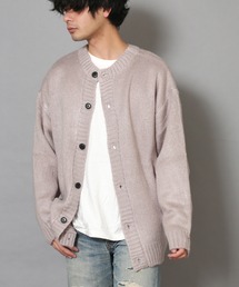 CERCA（チェルカ）の「bling leads/モヘアタッチクルー/N BIGカーデ（カーディガン/ボレロ）」