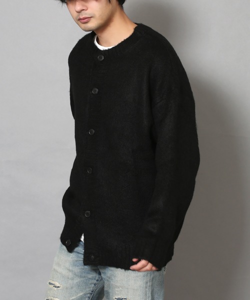 【セール】bling leads/モヘアタッチクルー/N BIGカーデ（カーディガン/ボレロ）｜CERCA（チェルカ）