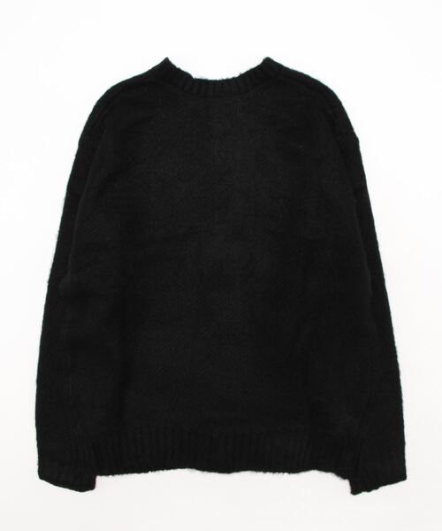 CERCA（チェルカ）の「bling leads/モヘアタッチクルー/N BIGカーデ（カーディガン/ボレロ・メンズ・マスタード/ライトグレー/グリーン/ブラック・MEDIUM/X-LARGE/LARGE）」の8枚目の写真