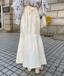 one after another NICE CLAUP | 【ZOZO先行予約】ツイードフロントスリットマーメイドスカート(スカート)