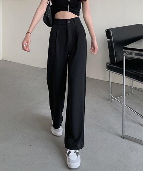 urge：（アージコロン ）の「【URGE：】ハイウエストストレートパンツ（スラックス・レディース・ブラック/ミント/ホワイト・LARGE/X-LARGE/MEDIUM/SMALL）」の13枚目の写真